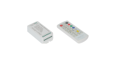 Контроллер RGB+CCT,  2.4G с пультом, 21 кноп., DC12/24V, <16A(MAX)
